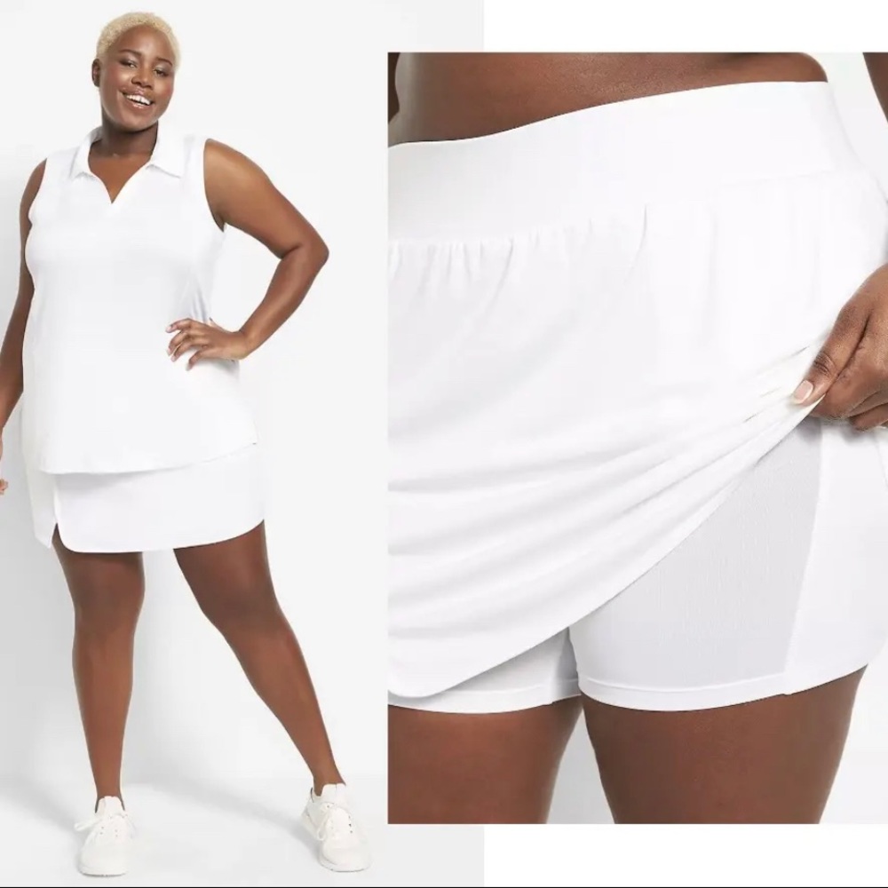 Lane Bryant Livi Skort -White Size 14/16